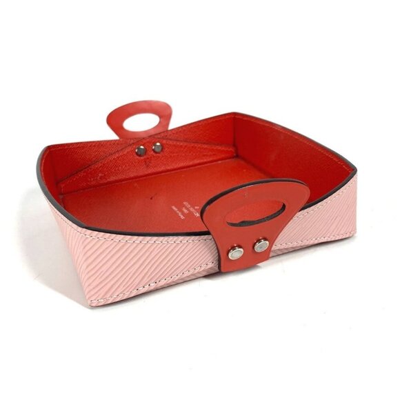 LOUIS VUITTON Epi Vidoposch tray interior accessory case Epi Leather pink/Red - Picture 15 of 16